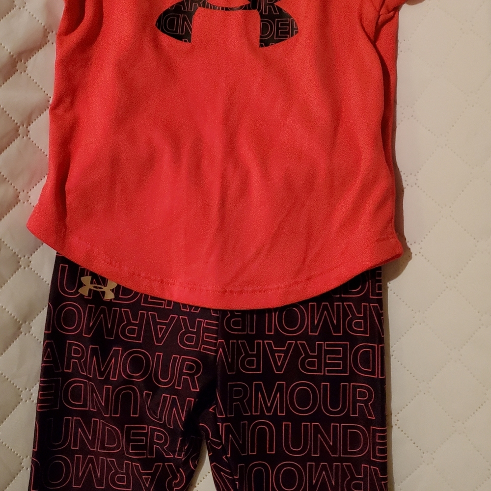 Baby Girls 24 Month Under Armour 2pc. Outfit